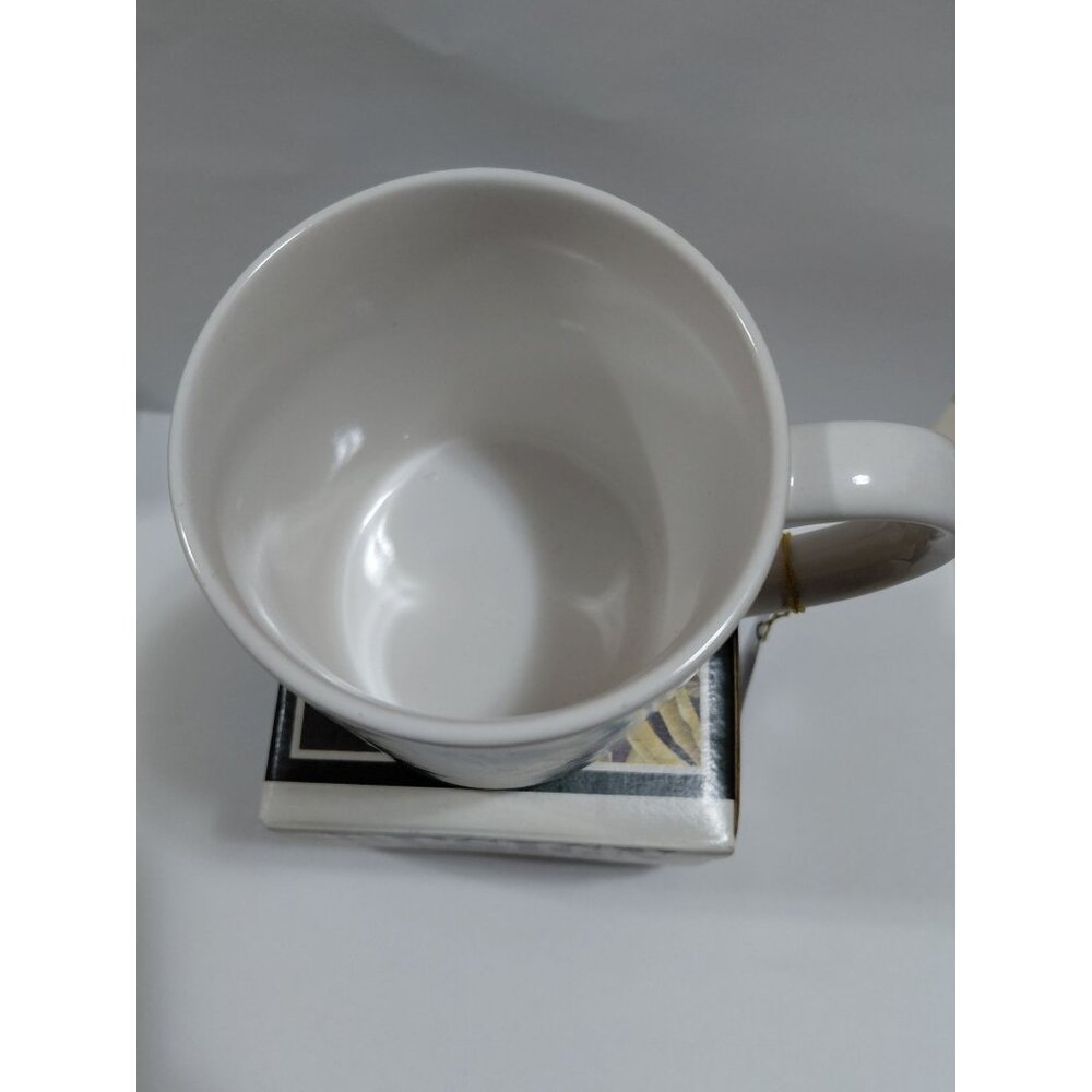Vintage NOB Tiger Illustration Conservation Al Fresco Mug By Laura Regan - Picture 7 of 8